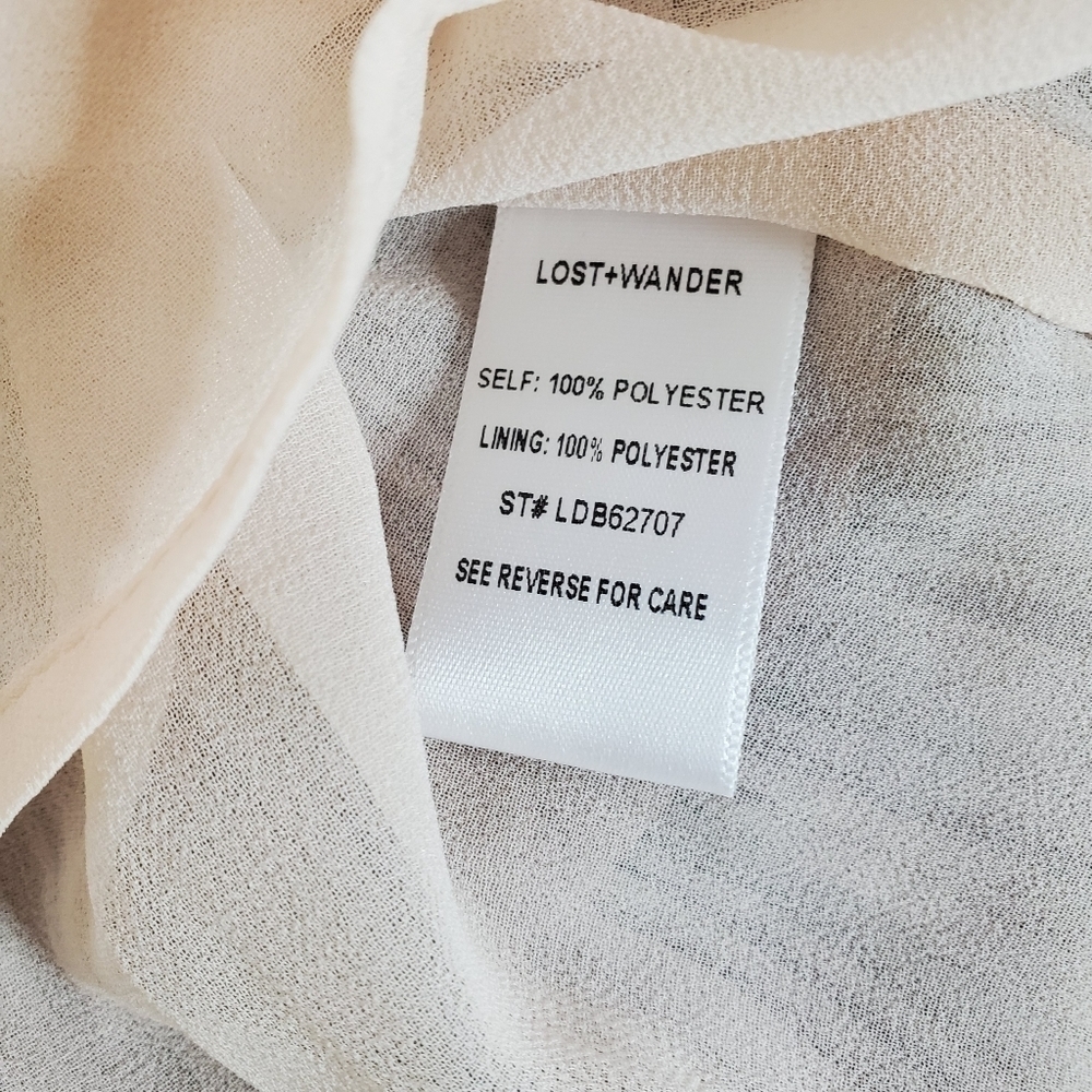 LOST+WANDER Rufle layer party Dress Size XS - Picture 10 of 12